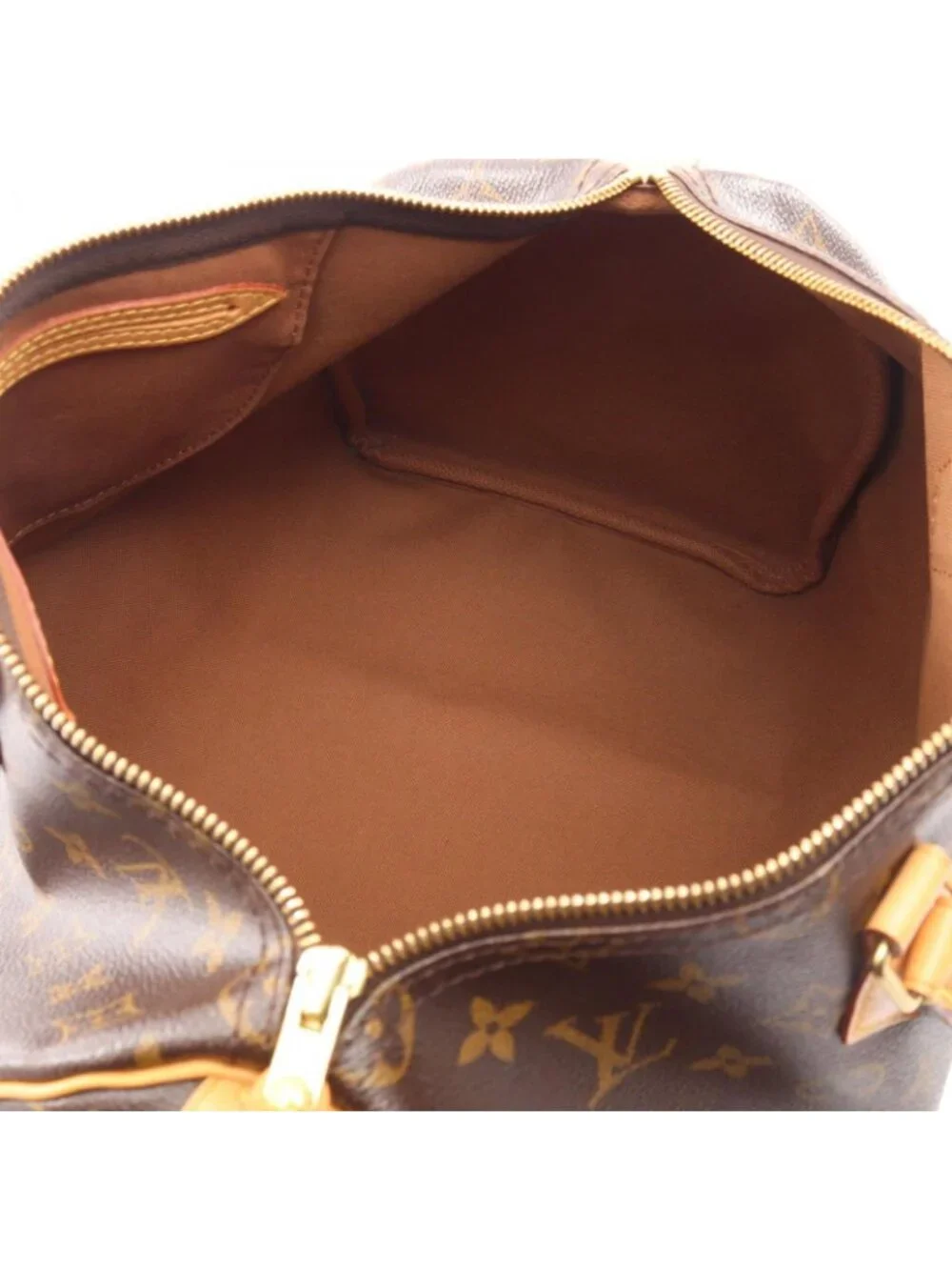 Louis Vuitton Handbag Speedy 35 Canvas Leather